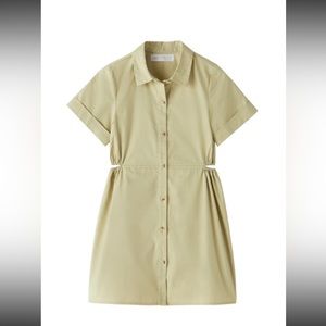 Brand New Zara Cut Out Shirt Dress Ref 1718/640 11-12 Years